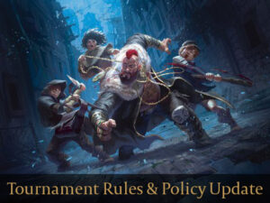 Link to Tournament Rules and Policy Update article April 4 2023