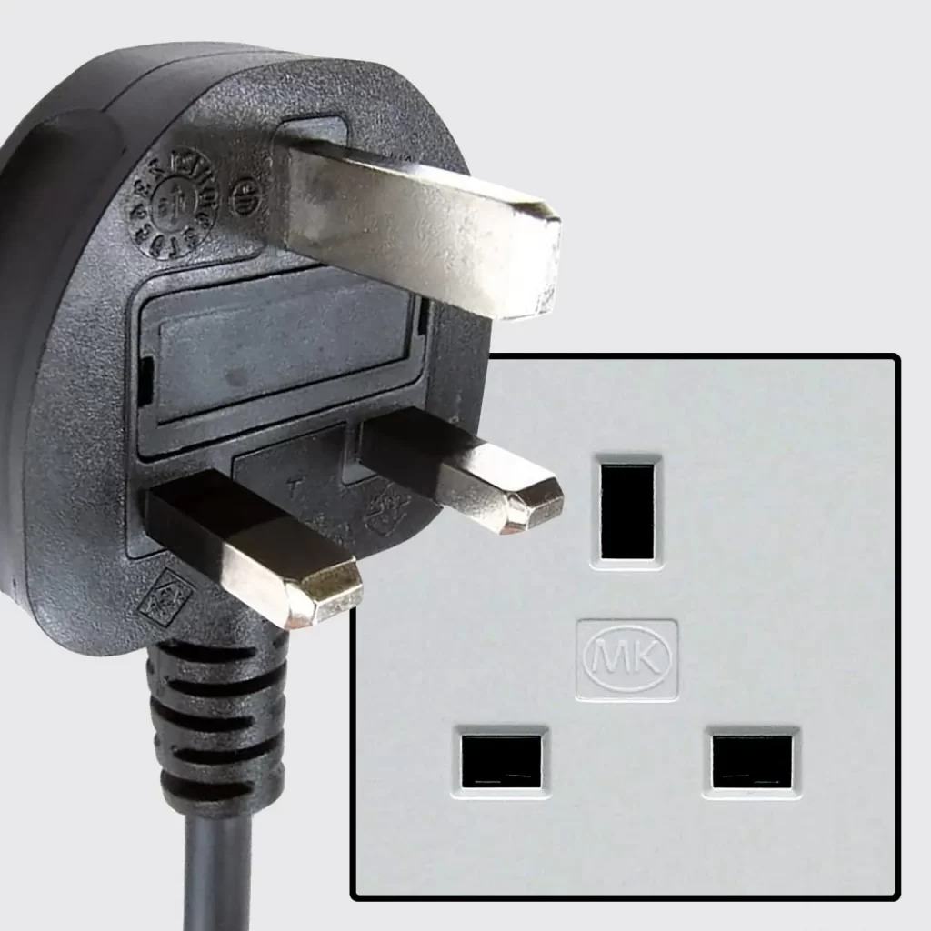 Type of socket plug used in Singapore