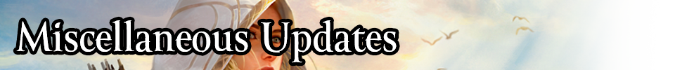 Misc Updates