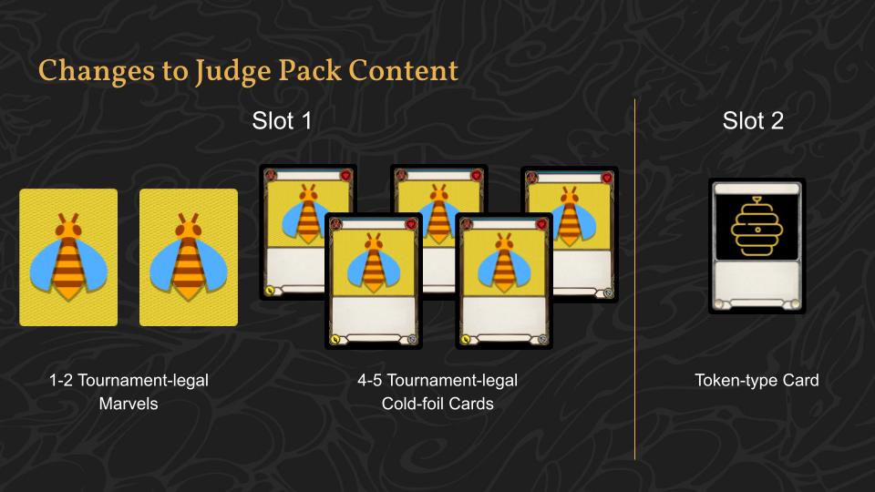 Future Judge Pack Content - All Tournament Legal CFs and Marvels!