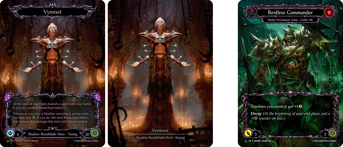 Judge Pack Spoilers - Vynnset Marvel and Restless Commander