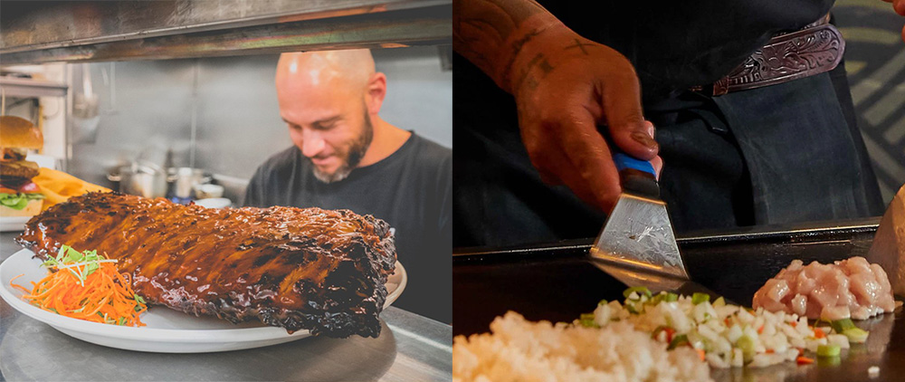 Food: Mike's Kitchen and The Misono